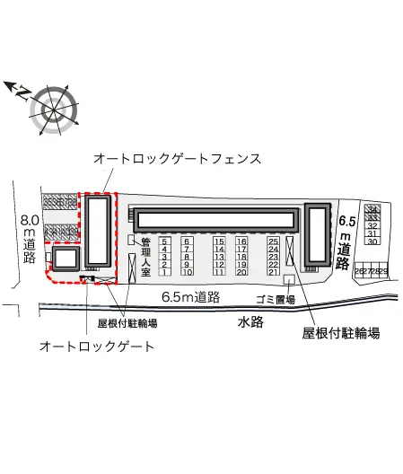 ★手数料０円★泉南郡田尻町吉見　月極駐車場（LP）